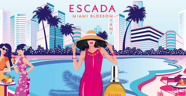 Escada új parfüm 219 nyár Miami blossom